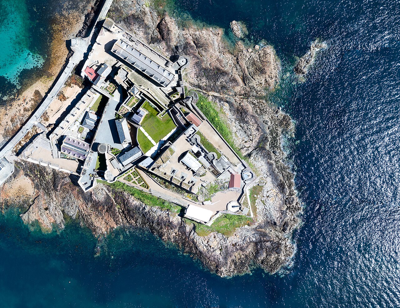 Castle Cornet and St Peter Port